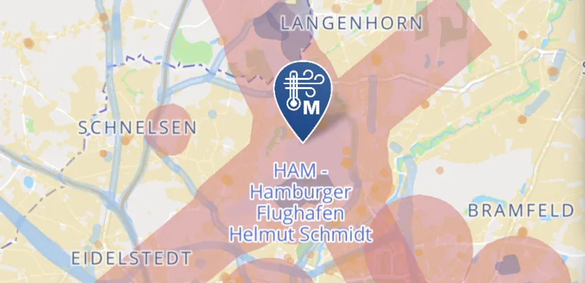 METAR-Icon im ETANA SkyCompanion